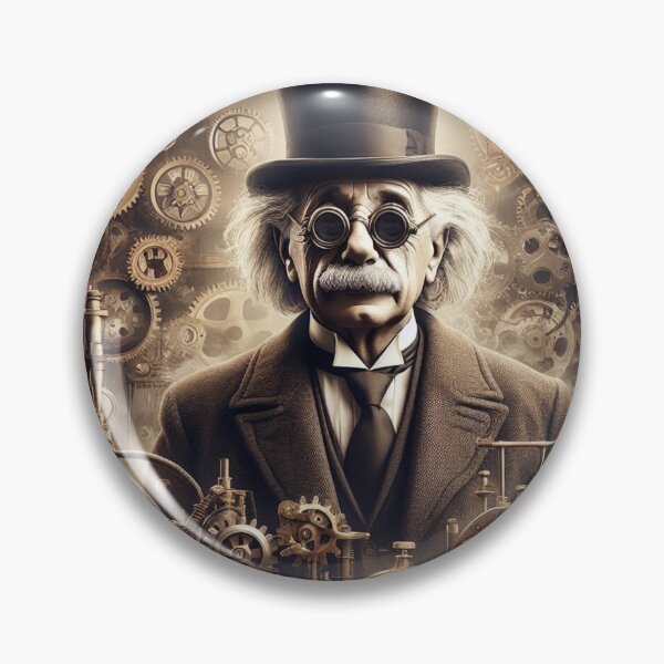 Item preview, Einstein Steampunk  designed and sold by sevenmountains.