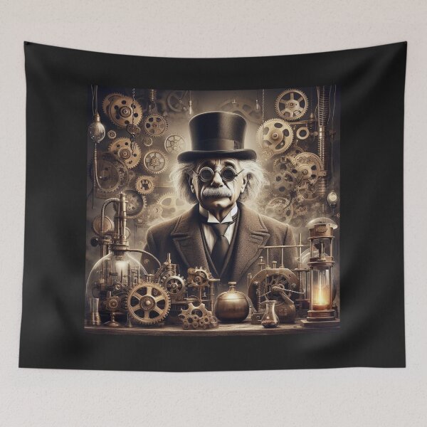 Item preview, Einstein Steampunk  designed and sold by sevenmountains.