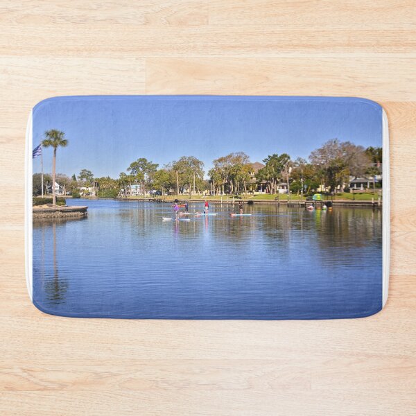 Artikelvorschau, Paddeln mit der Seekuh Tarpon Springs Florida entworfen und verkauft von LisaWootenPhoto.