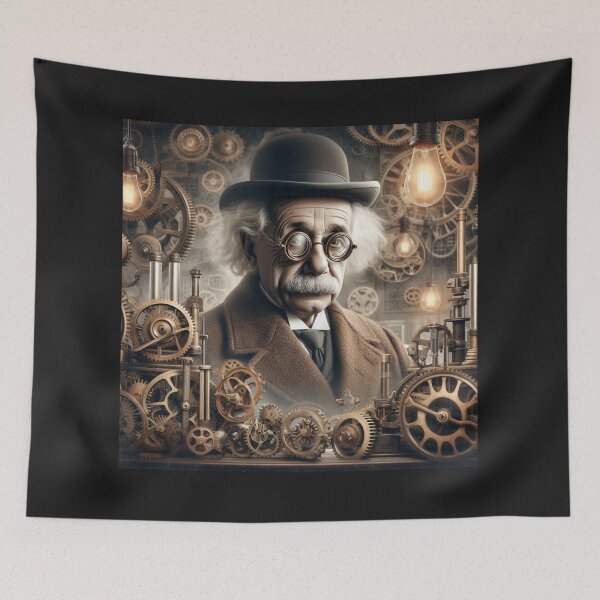 Item preview, Einstein Steampunk  designed and sold by sevenmountains.