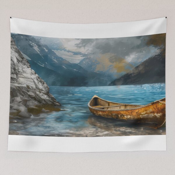 Item preview, Old Wooden Canoe designed and sold by NaturesDelight.