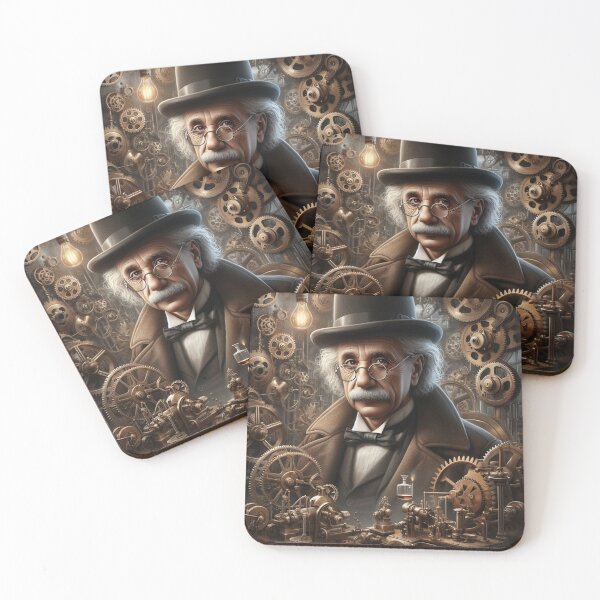 Item preview,  Einstein Steampunk  designed and sold by sevenmountains.