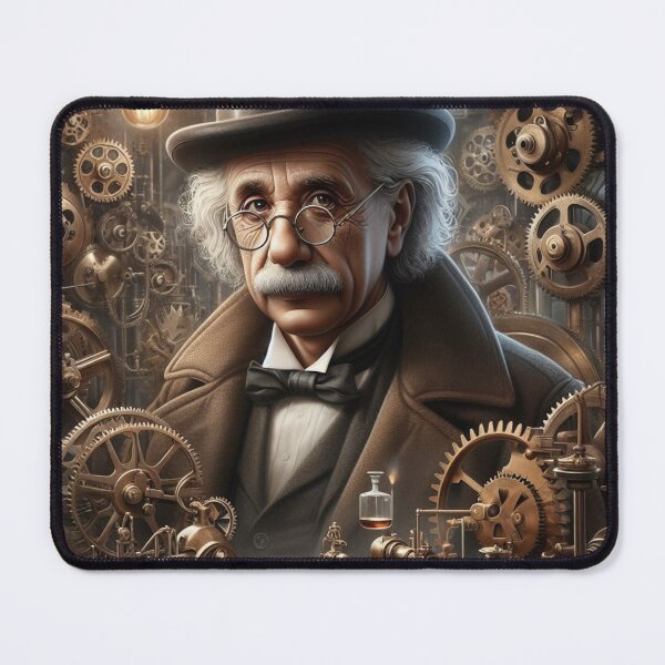 Item preview,  Einstein Steampunk  designed and sold by sevenmountains.