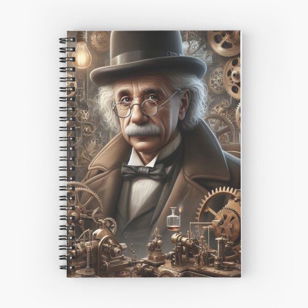 Item preview,  Einstein Steampunk  designed and sold by sevenmountains.