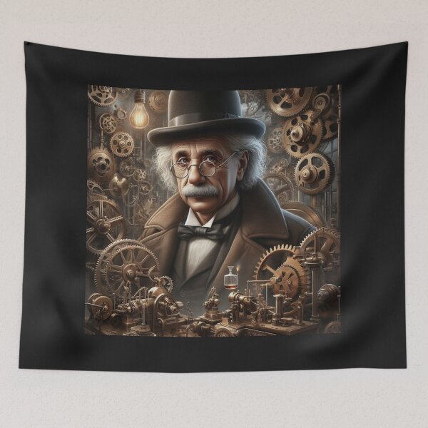 Item preview,  Einstein Steampunk  designed and sold by sevenmountains.