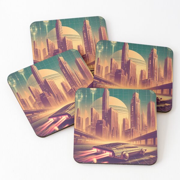 Item preview, Neo-Metropolis Sunset designed and sold by JuniperFinch.