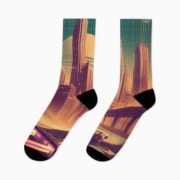 Item preview, Neo-Metropolis Sunset designed and sold by JuniperFinch.
