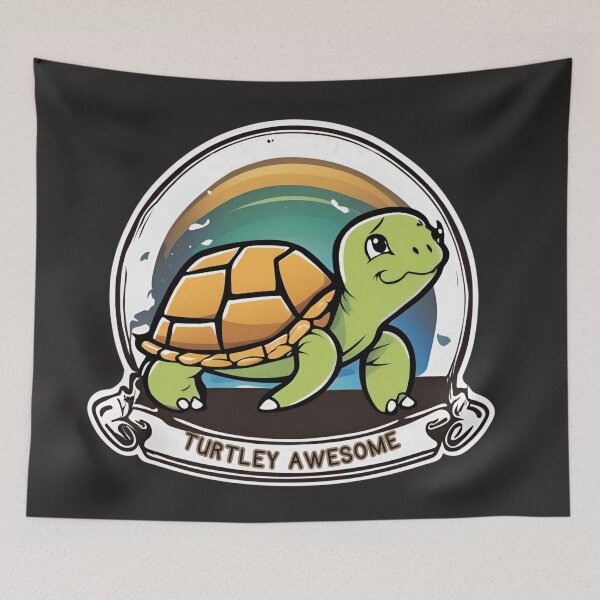 Item preview, Turtley awesome: Turtle humor designed and sold by FitEnvy.