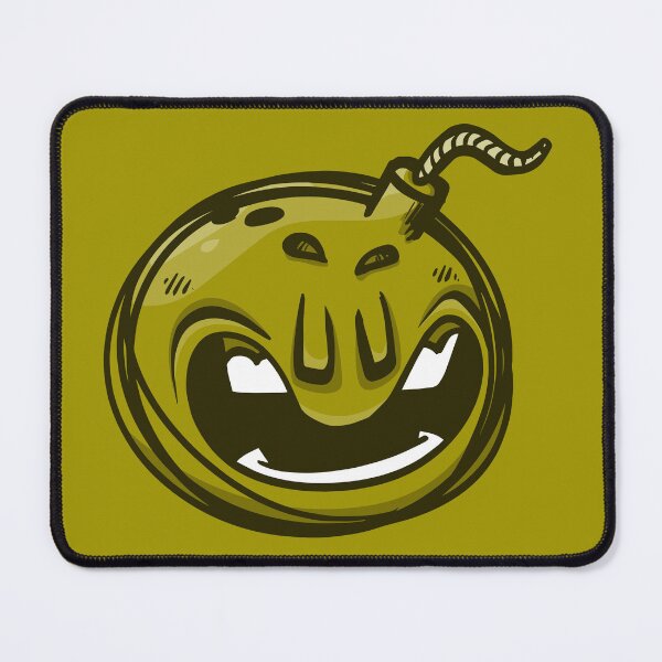 Item preview, yellow bomb designed and sold by manuvila.