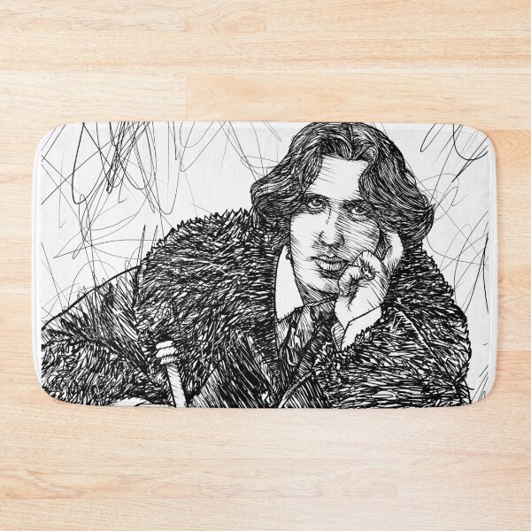 Item preview, OSCAR WILDE ink portrait .3 designed and sold by lautir.