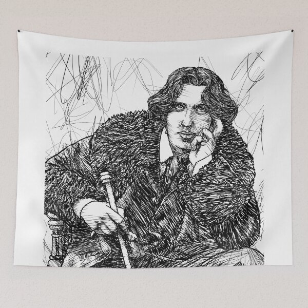 Item preview, OSCAR WILDE ink portrait .3 designed and sold by lautir.