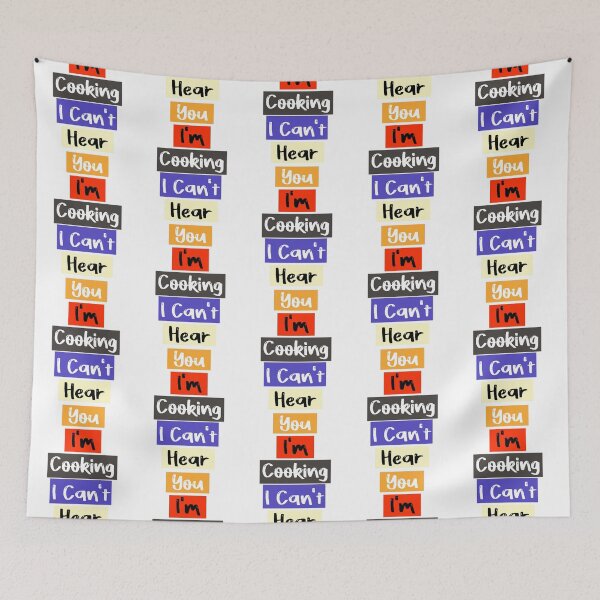 Item preview, I Can_t Hear You I_m Cooking Busy Funny cooking lovers designed and sold by MoiraGooch326.