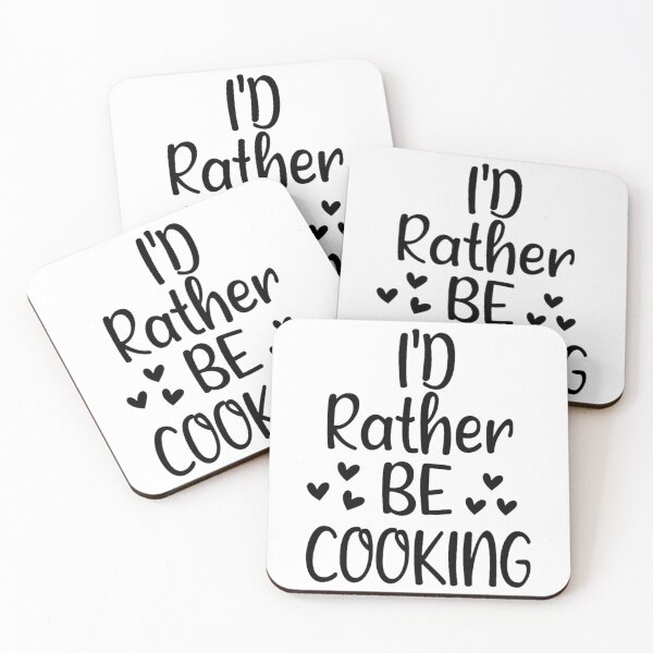 Item preview, I_d Rather Be Cooking,Chef Food Funny Humor designed and sold by MoiraGooch326.