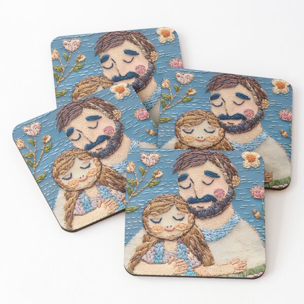 Item preview, Father and daughter and daughter Cartoon characters | kawaii cartoon | cartoon cute pic | cartoon anime designed and sold by formform.