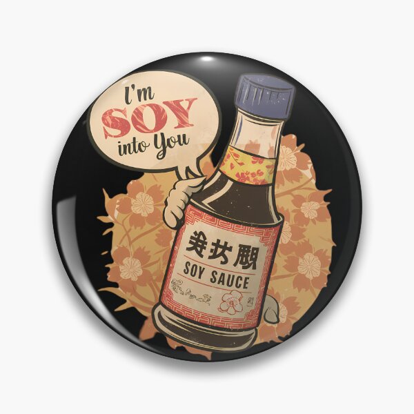Item preview, Diseño de camiseta Soy Sauce Love Pun, chistes de comida Punny designed and sold by TrendyGraphTees.