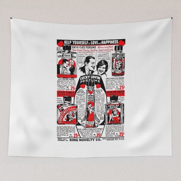 Item preview, PERFUME - old timey advert designed and sold by ThrowbackAds.