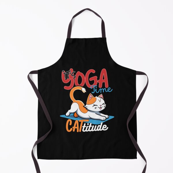 Item preview, Yoga time, Cat in yoga, It's yoga time CATtitude designed and sold by antcpjr682.