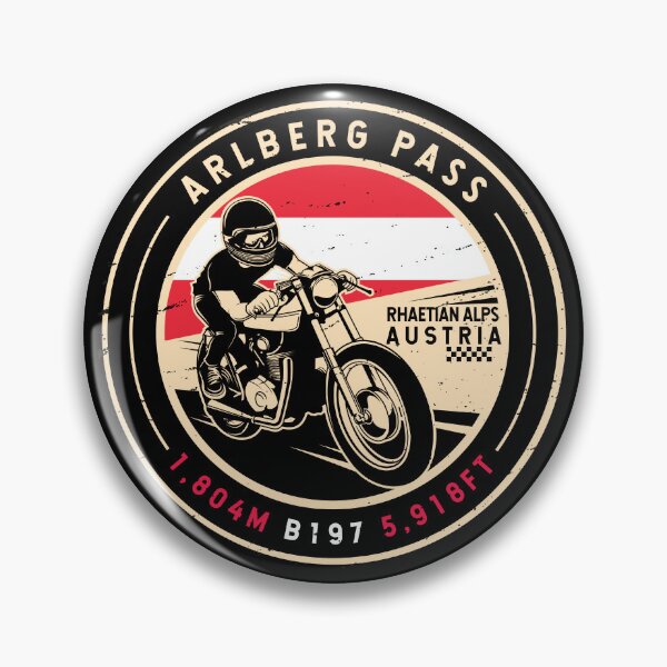 Item preview, Arlberg Pass | Austria | Motorcycle designed and sold by KrisSidDesigns.