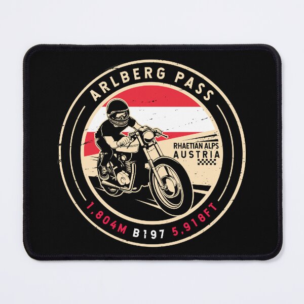 Item preview, Arlberg Pass | Austria | Motorcycle designed and sold by KrisSidDesigns.