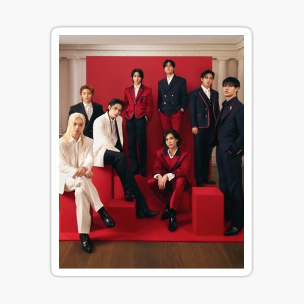Artikel-Vorschau von Stray Kids SKZ ot8 Kpop Boygroup Koreaner Met Gala, designt und verkauft von Kpop-Noona.