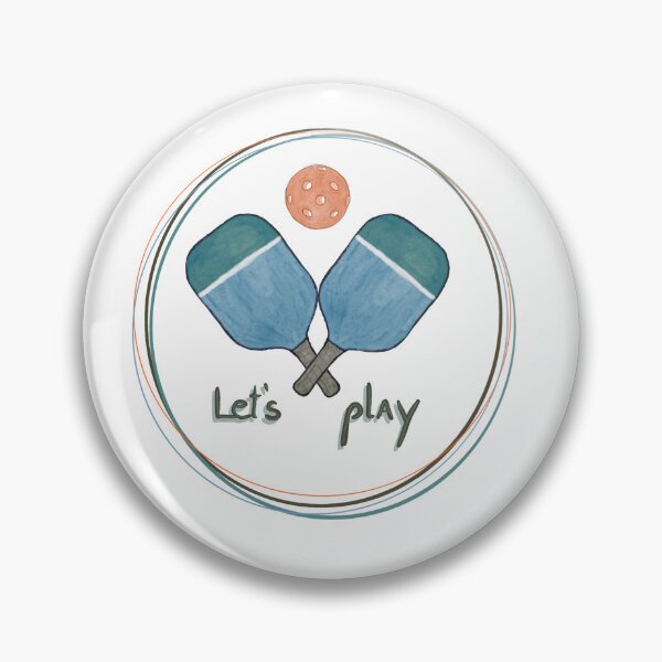 Item preview, Let's play Pickleball  designed and sold by Simone Kelly.
