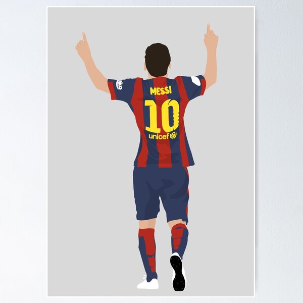 Item preview, Messi minimalist design designed and sold by ArlemUnivers.