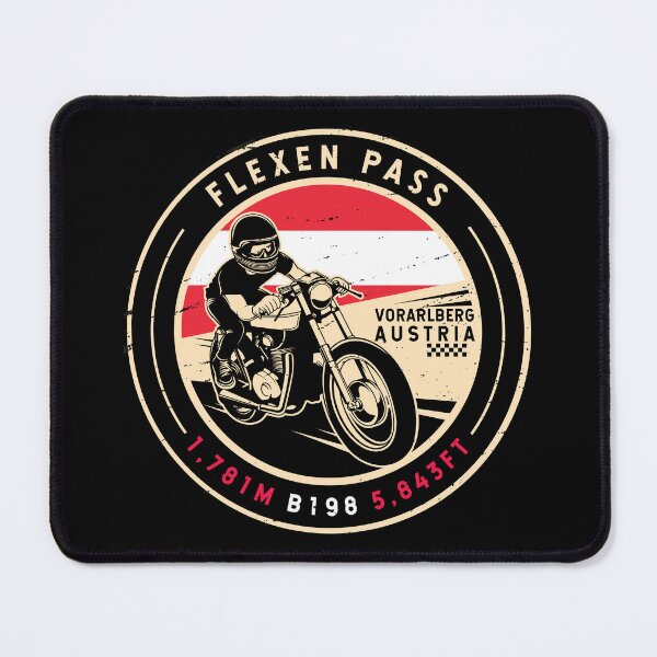 Item preview, Flexen Pass | Austria | Motorcycle designed and sold by KrisSidDesigns.