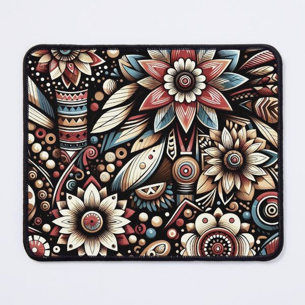 Item preview, Tribe style floral art designed and sold by itsyorstore.