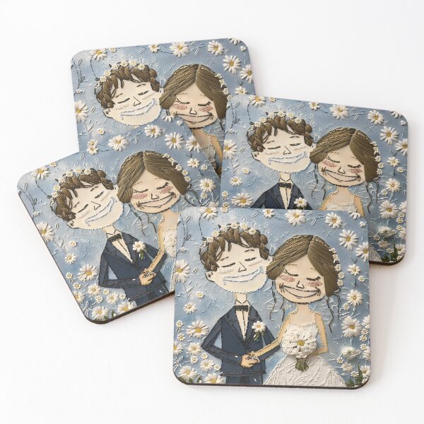 Item preview, Groom and bride Cartoon characters | kawaii cartoon | cartoon cute pic | cartoon anime designed and sold by formform.