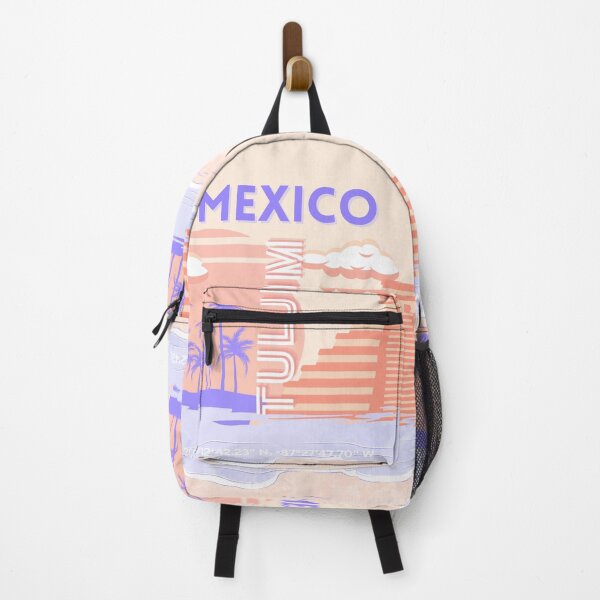 Item preview, Tulum, Travel Art, Retro Art designed and sold by Magic Love Art Print.