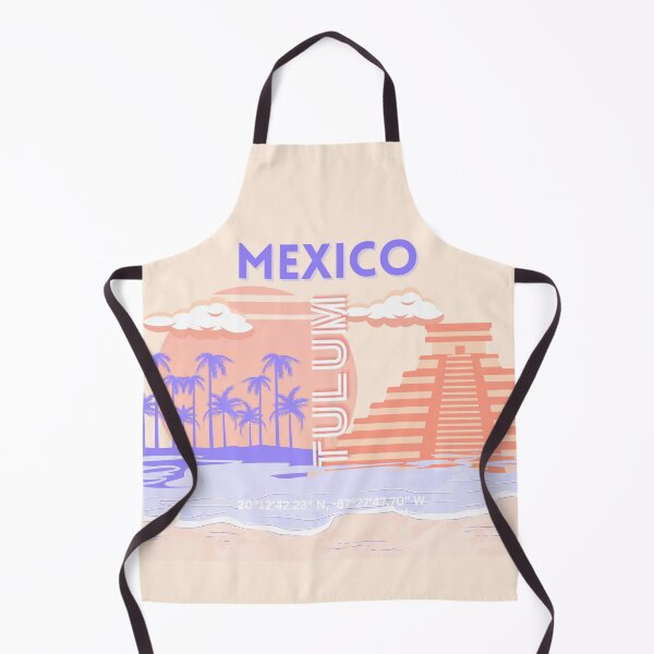 Item preview, Tulum, Travel Art, Retro Art designed and sold by Magic Love Art Print.