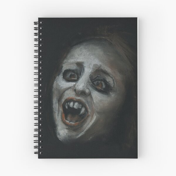 Item preview, Dark Gothic Art Black Vampire Girl Creepy Cute Drawing designed and sold by Dariia Zhyrova.
