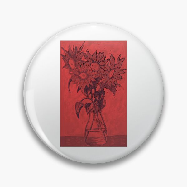 Item preview, Red Flowers In Vase designed and sold by Fransyn.