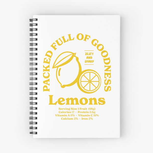 Item preview, Lemons, Fruit Nutritional Facts designed and sold by PaulSDesign.