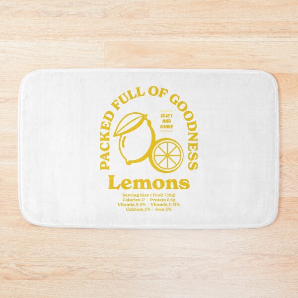 Item preview, Lemons, Fruit Nutritional Facts designed and sold by PaulSDesign.