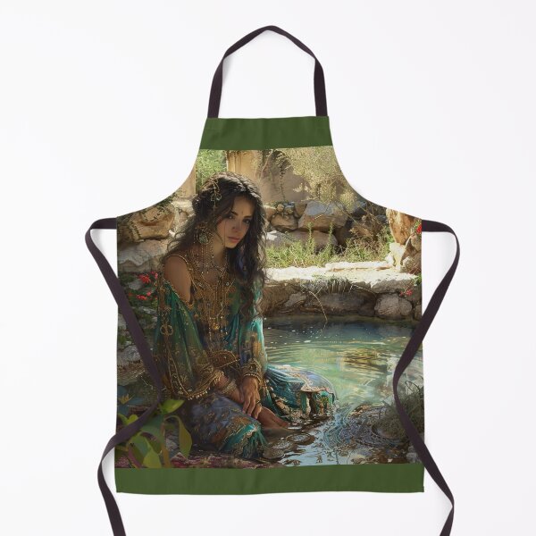 Item preview, Water Priestess at the Ancient Spring designed and sold by AndreaMart.
