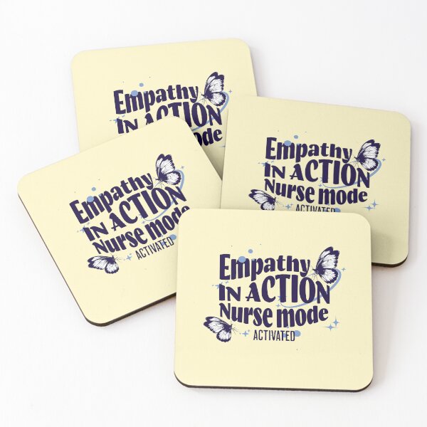 Item preview, Empathy is action, nurse mode activated - Nurse Daily designed and sold by CROWNLIGHT.