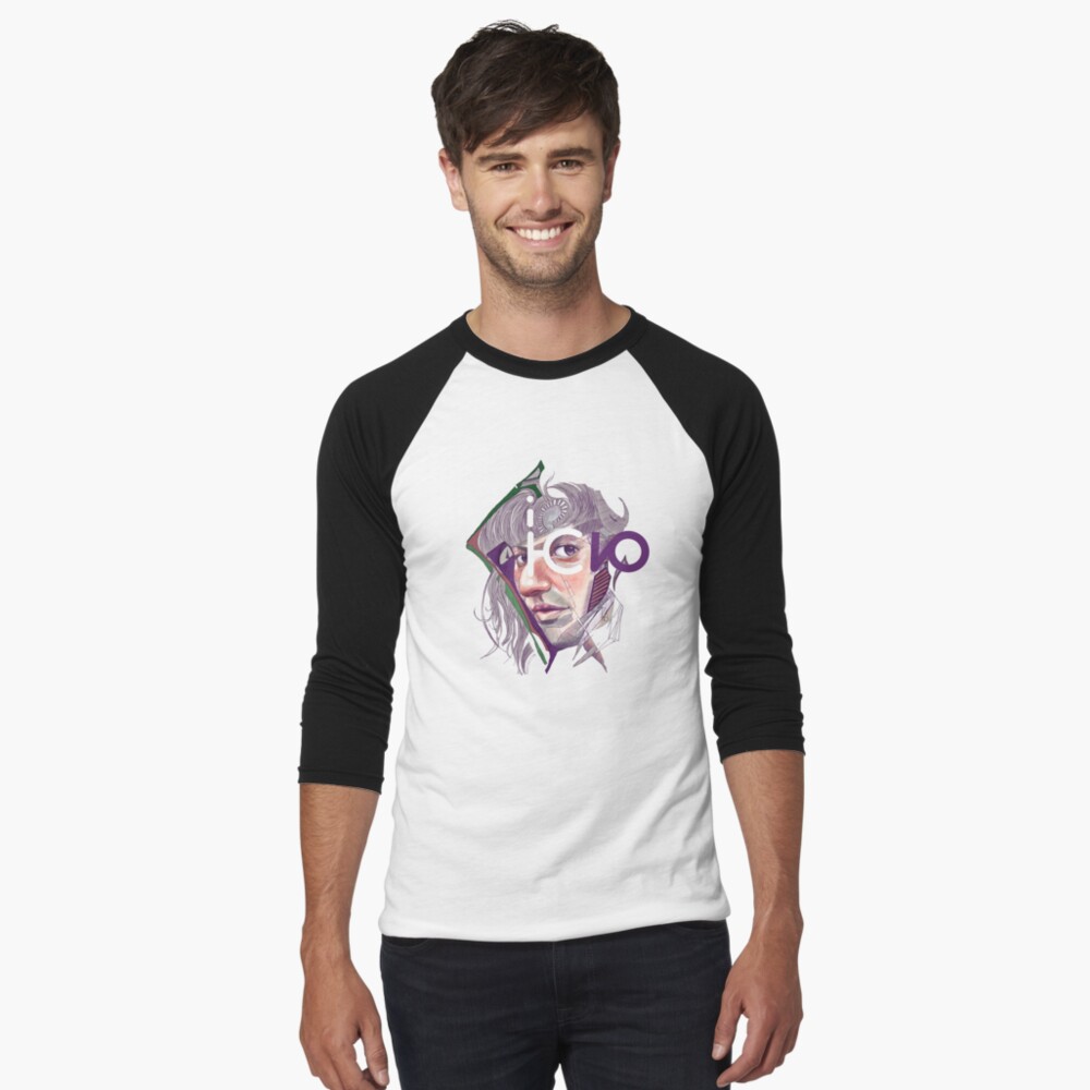 Aperçu de l'œuvre T-shirt baseball manches ¾ créée et vendue par Aldarane.