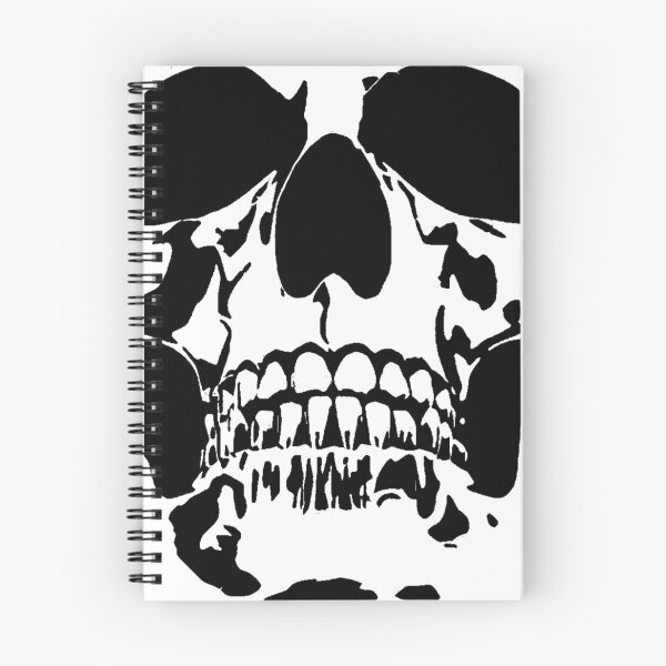 Item preview, skull 01 black and white designed and sold by adiel14.