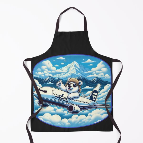 Item preview,  Alaska airlines  with polar bear with with sunglasses designed and sold by Expressions-Sel.