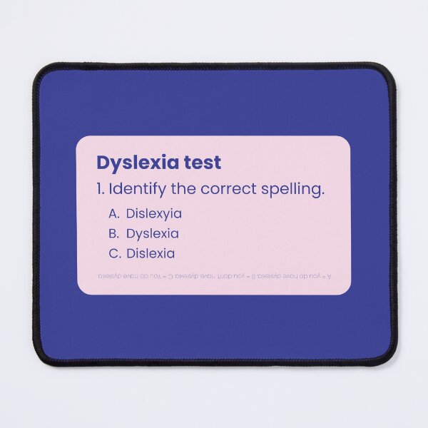 Item preview, Dyslexia test designed and sold by BrainwaveDepot.