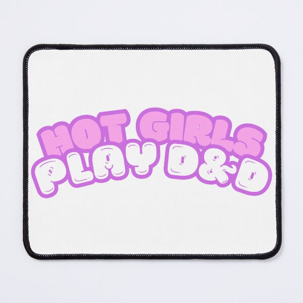 Item preview, Hot Girls Play D&D designed and sold by bridglet.