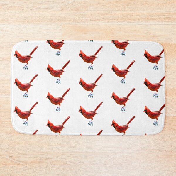 Item preview, Roller Skating Cardinal Red Bird  designed and sold by julyperson.