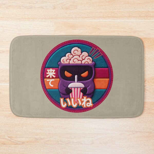 Item preview, Kawaii Mysterious Being Enjoying Milkshake japanese designed and sold by GALUMARKET.
