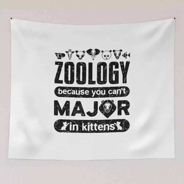 Item preview, Zoology Because You Can't Major in Kittens designed and sold by jaygo.