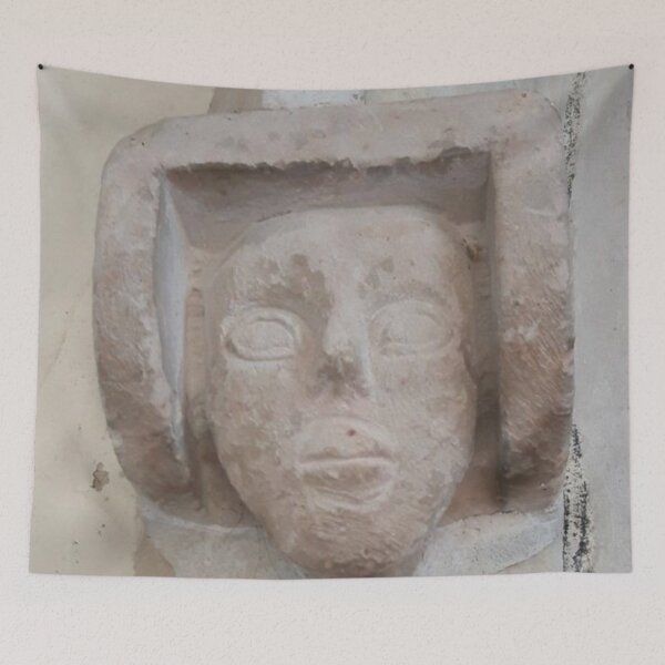 Item preview, Medieval Stone Head designed and sold by amanda150771.