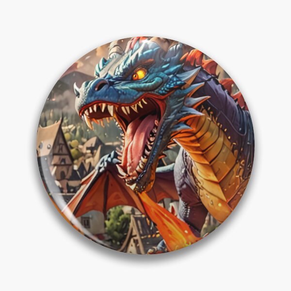 Item preview, Dragon Attack designed and sold by NerdscapeDC.