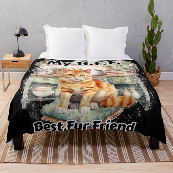 Item preview, My B.F.F. Orange stripe tabby designed and sold by Karen Wood.