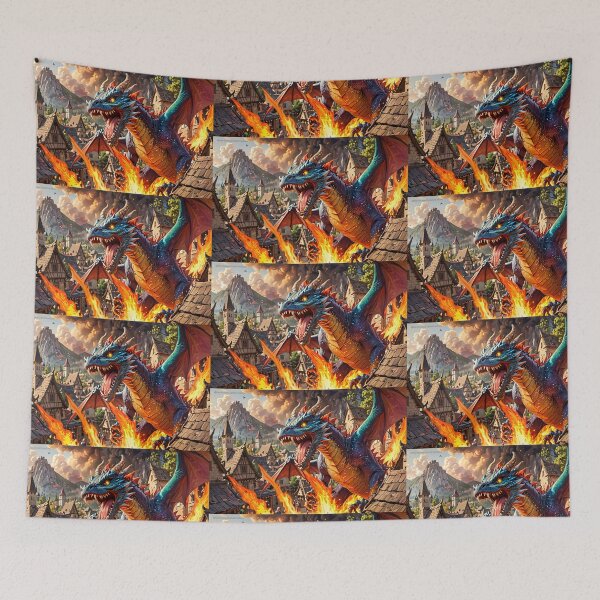 Item preview, Dragon Attack designed and sold by NerdscapeDC.