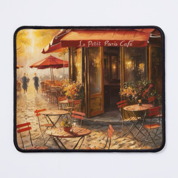 Item preview, “Paris Cafe” | Charming Watercolor “Petite Paris Cafe” . By Carraann designed and sold by CARRAANN.